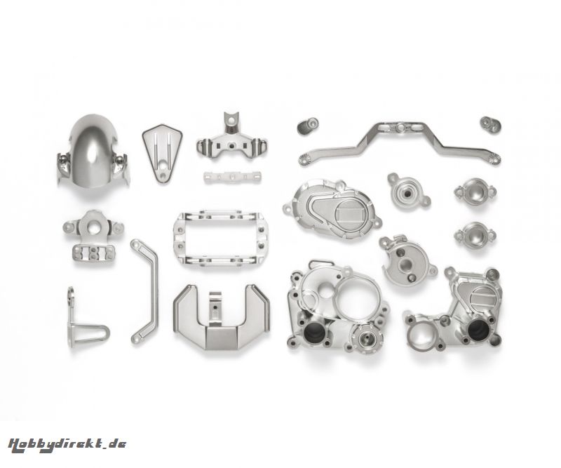 T3-01 A-Teile Getriebebox (silber matt) Tamiya 54821 300054821