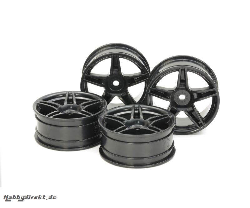 24mm 5-Dop.-Sp.-Felgen Sw (4) +2Offset Tamiya 54853 300054853