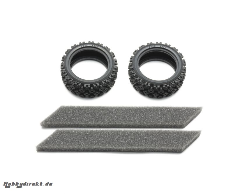 26mm Reifen Rally Block weich (2) Tamiya 54861 300054861