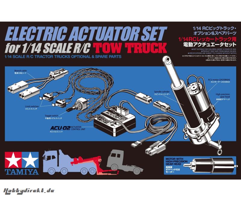 1:14 ACU-Hebeeinheit Abschlepper Tamiya 56553 300056553