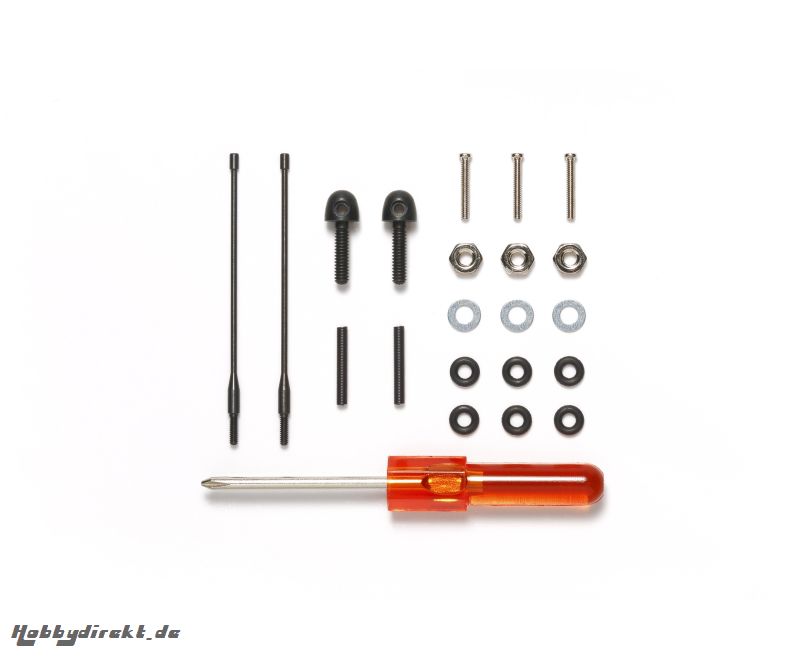 1:14 Truck Metall-Antennen-Set (2) Tamiya 56555 300056555