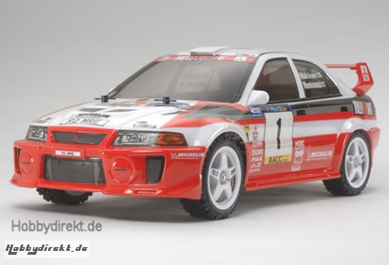 1:10 RC Mitsubi.Lancer Evo V WRC DF-03Ra Tamiya 58461 300058461