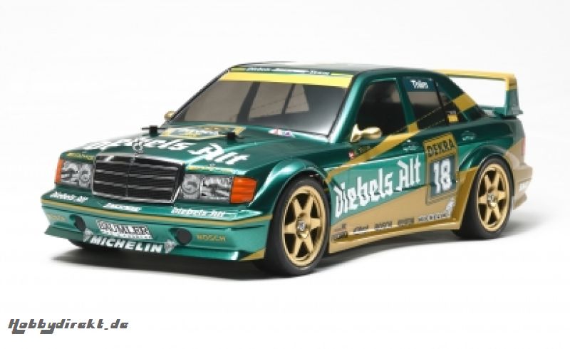 1:10 RC MB 190E Dieb.Alt Zakspeed TT-01E Tamiya 58638 300058638