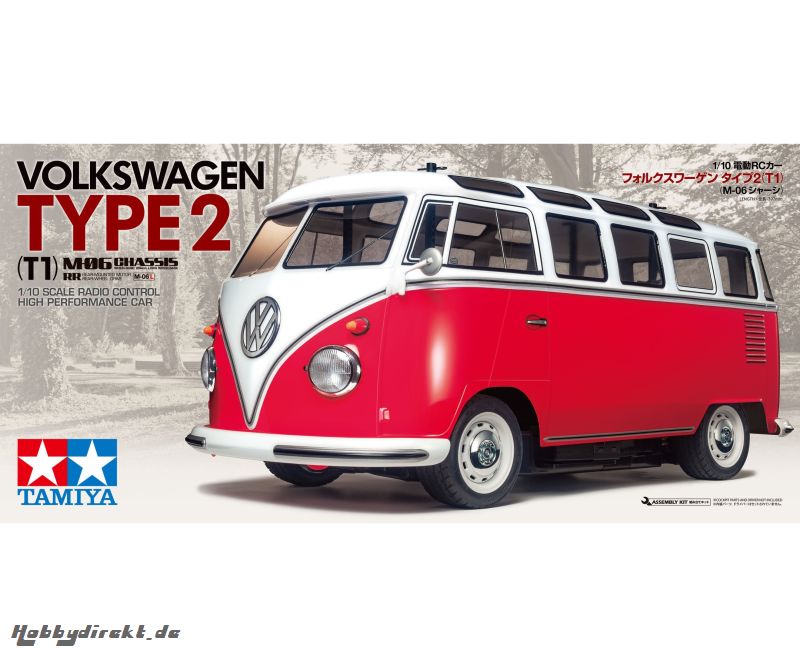 1:10 RC VW Bus Type 2 (T1) (M-06) Tamiya 58668 300058668