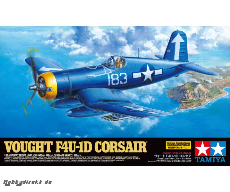 1:32 US VOUGHT F4U-1D Corsair Tamiya 60327 300060327