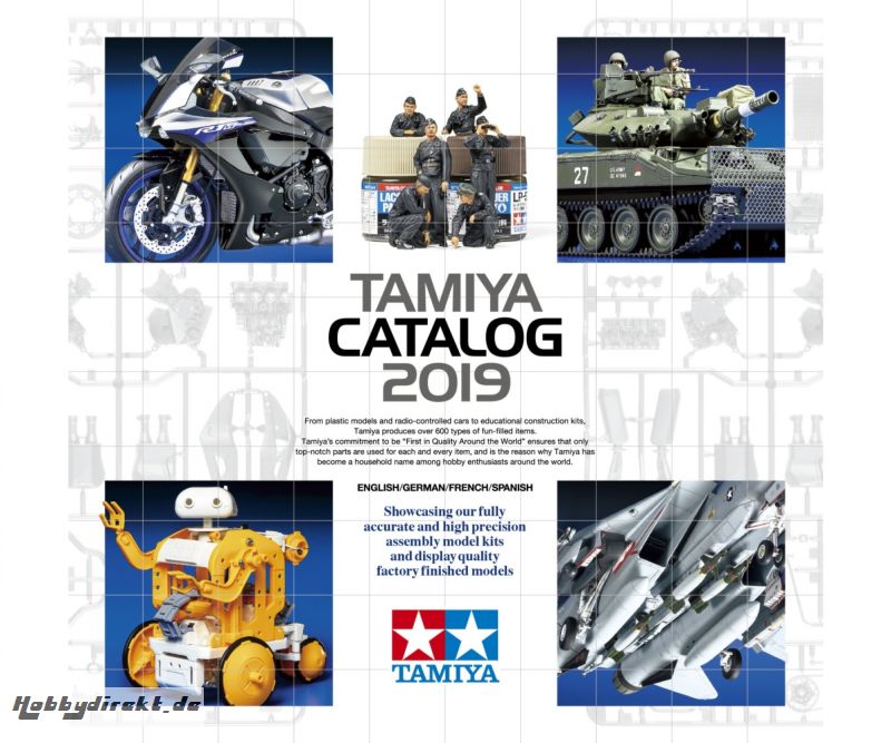 TAMIYA Katalog 2019 (GB/DE/F/E) Tamiya 64419 300064419