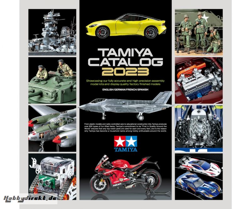 TAMIYA Katalog 2023 (GB/DE/F/E) Tamiya 64443 300064443