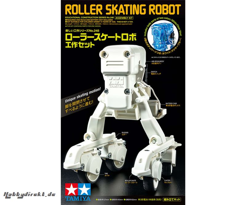 Lehrkasten Skate Roboter Tamiya 70248 300070248