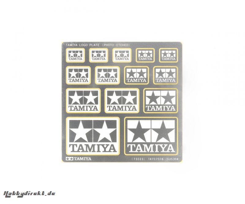 PhotoÃ¤tz Tamiya-Logo Sheet (14) 0,3mm Tamiya 73023 300073023