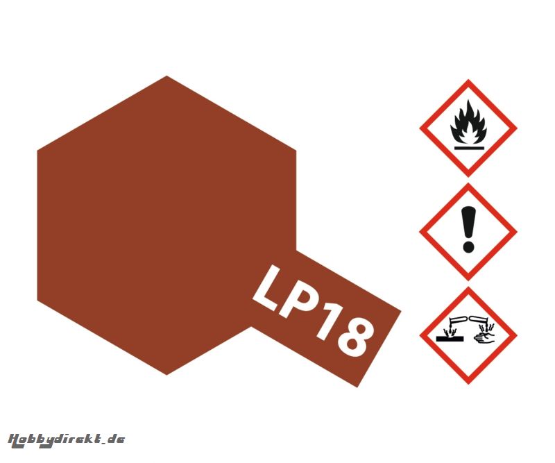 LP-18 Rumpf Rot 10ml (VE6) Tamiya 82118 300082118