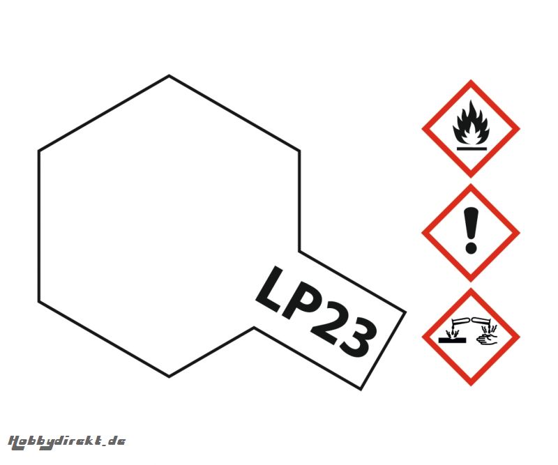 LP-23 Klarlack matt 10ml (VE6) Tamiya 82123 300082123