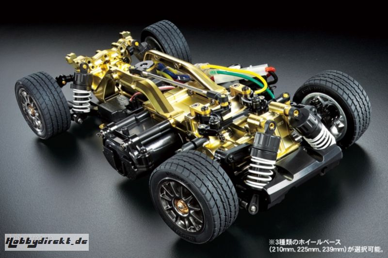 1:10 RC M-05Pro Chassis Kit Gold-Version Tamiya 84359 300084359