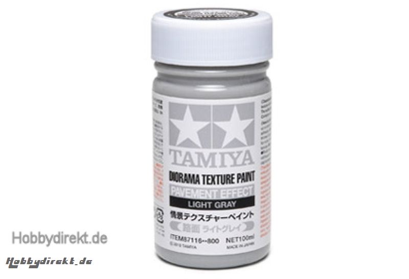 Diorama Textur Farbe Beton/Hel.Grau100ml Tamiya 87116 300087116