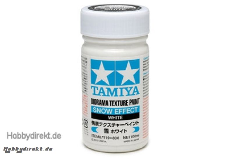 Diorama Textur Farbe Schnee/Weiss 100ml Tamiya 87119 300087119