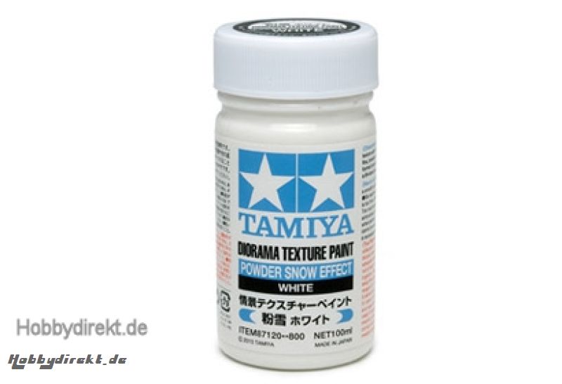 Diorama Textur F.Pulver-Schn./Weiss100ml Tamiya 87120 300087120