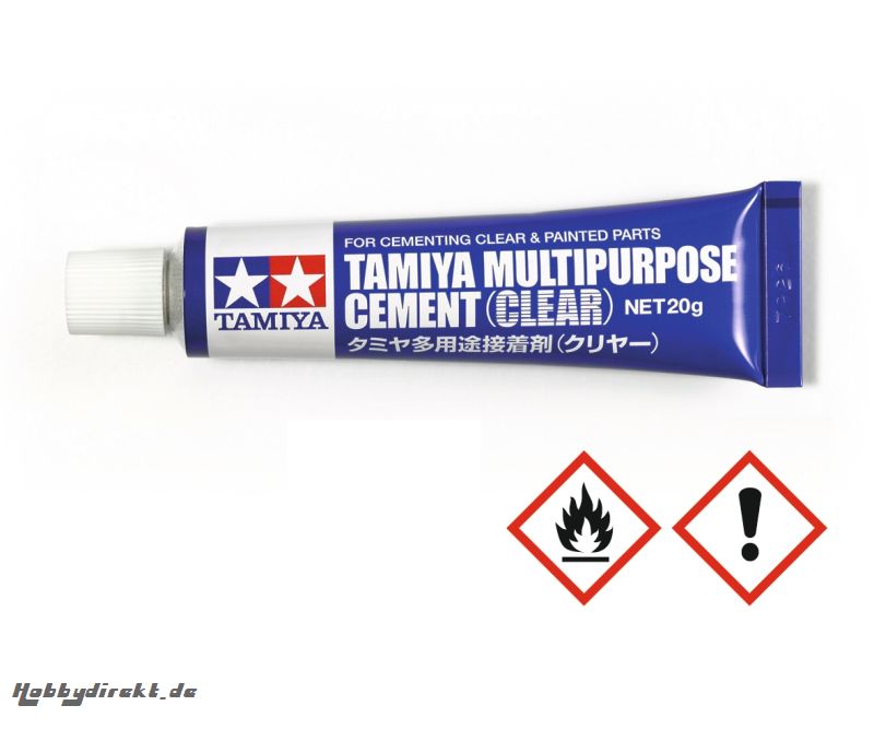 TAMIYA Multipurpose Cement Clear 20gr. Tamiya 87188 300087188