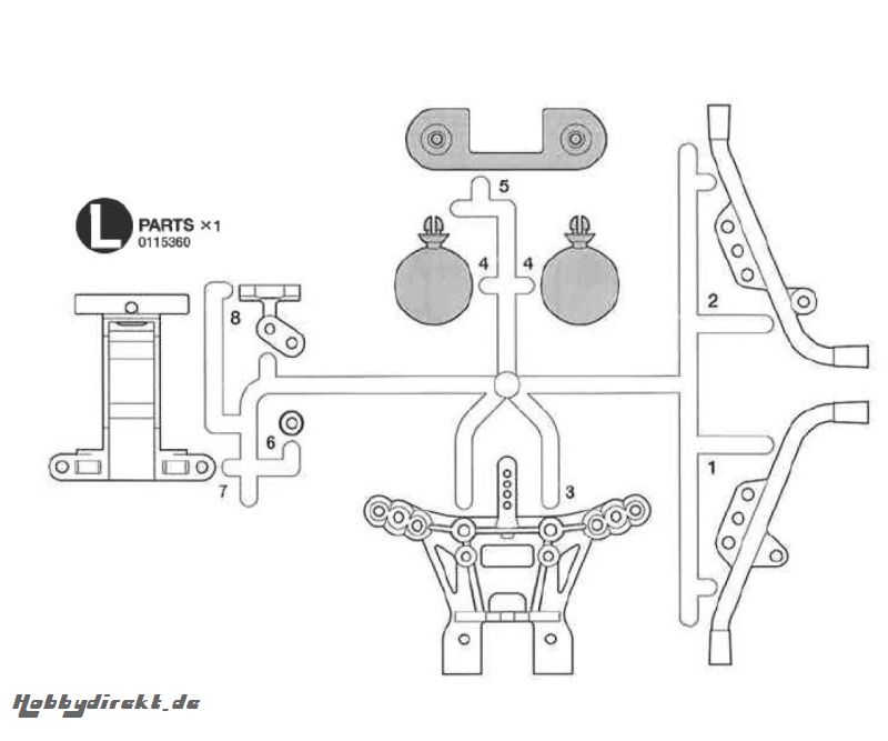 L-Teile 56701 Tamiya 0115360