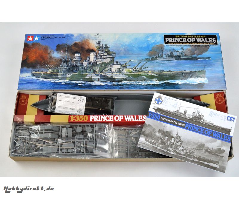 1:350 Brit. Prince of Wales Schlachts. Tamiya 178011 300178011