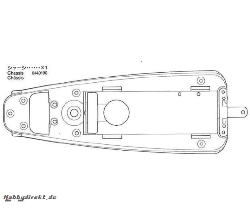 Chassis 56701 Tamiya 0440190