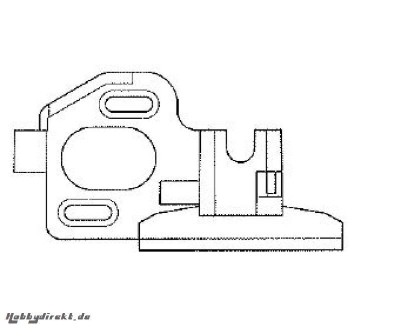 Motorbefestigung 58345 Tamiya 5405044
