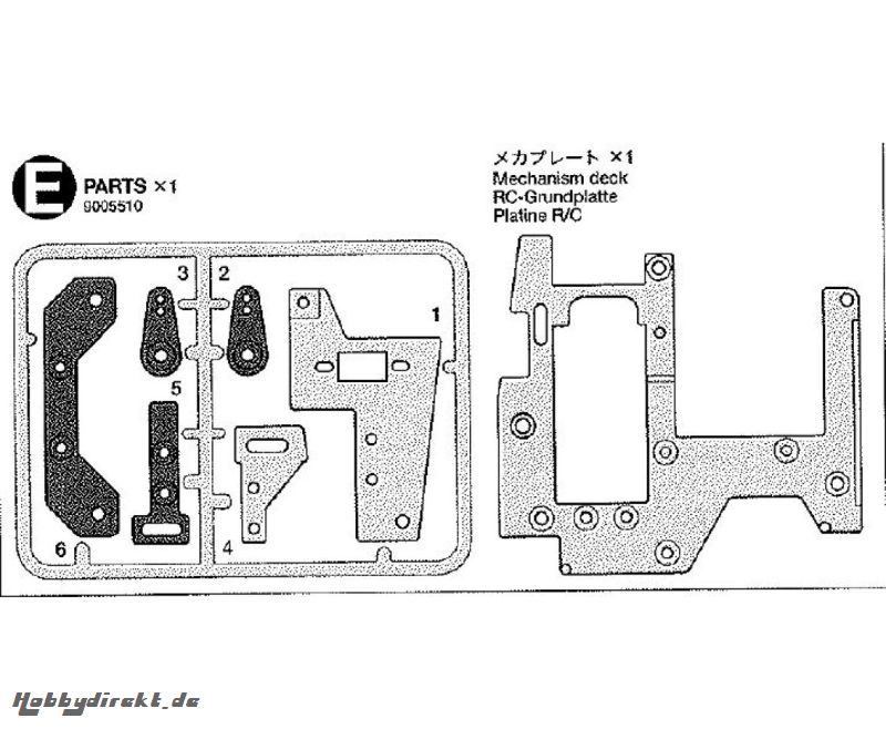 E-TEILE Tamiya 9005510