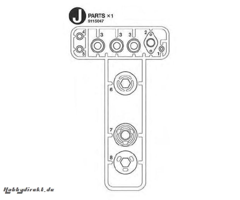 J-TEILE Tamiya 9115047