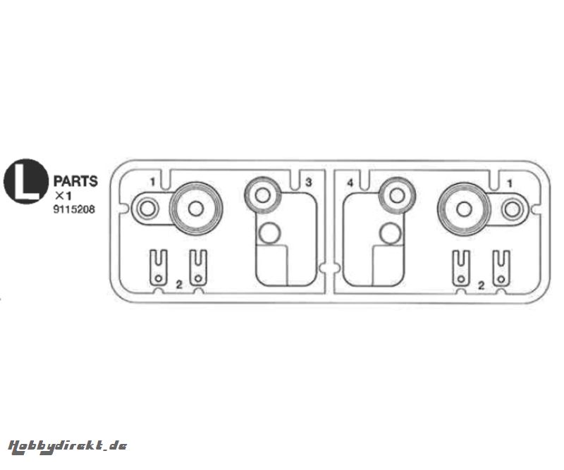 L-Teile 58405 Tamiya 9115208