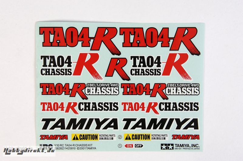 AUFKLEBER TA04R Tamiya 9495375