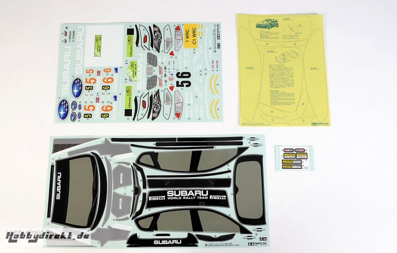 Sticker-Beutel 58426 Subaru Impr. WRC?08 Tamiya 9495571 30949557