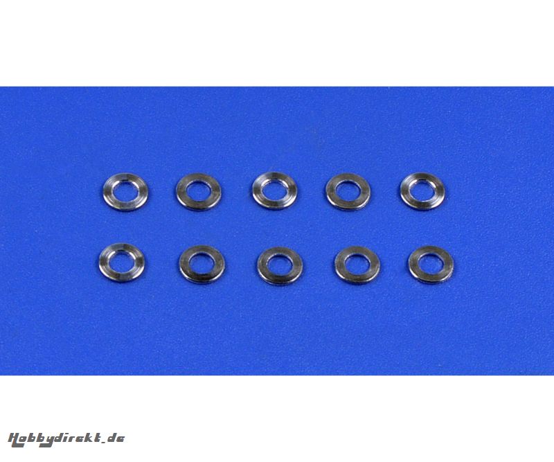 Alu Spacer 5,5x0,5 mm silber (10) Tamiya 9804198 309804198