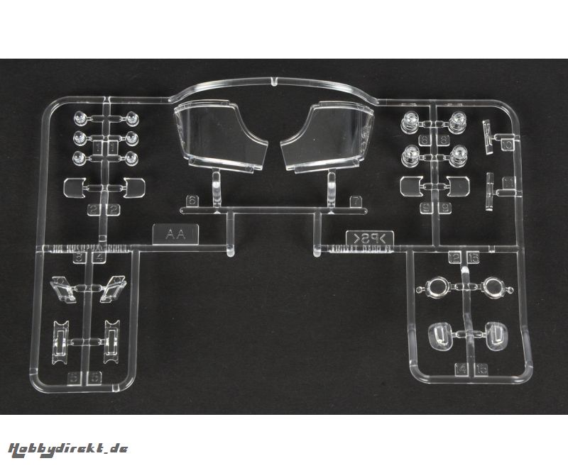 AA-Teile Gläser klar MB Actros 56335 Tamiya 9000498 319000498