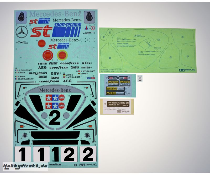 Aufkleber MB C11 47484 Gr.C Tamiya 9494248 319494248