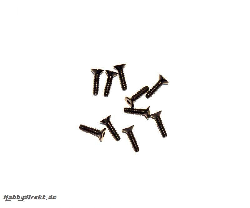 2x8mm Senkkopfschrauben (10) Tamiya 9804477 319804477