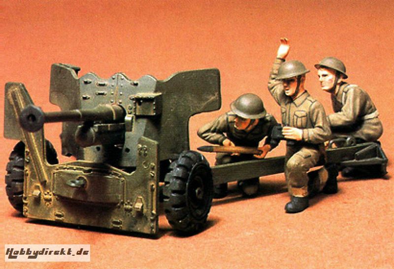 BRITISH 6 POUND GUN Tamiya 35005