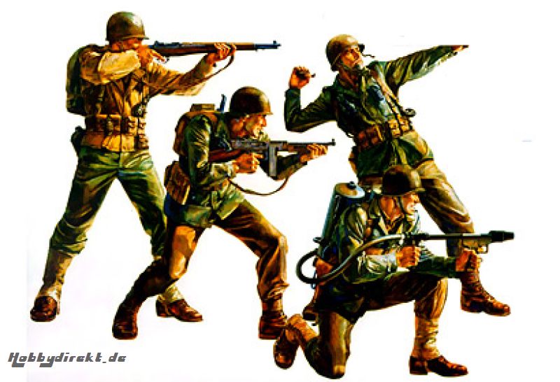 US INFANTRY (4) Tamiya 35013