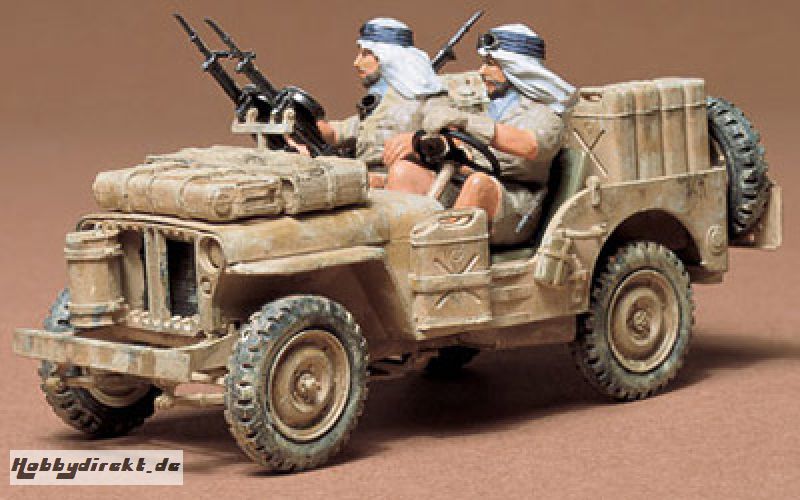 1:35 WWII Britisch S.A.S Jeep (2) Tamiya 300035033