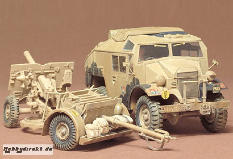 BR.25PDR GUN & QUAD TRACTOR Tamiya 35044