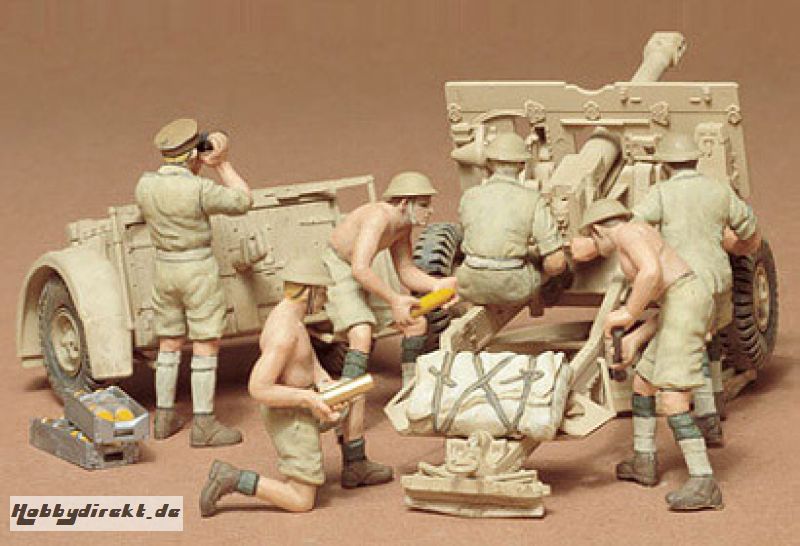 BRITISH 25PDR. FIELD GUN Tamiya 35046