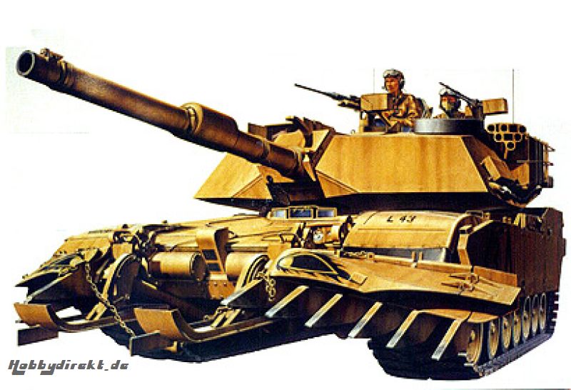 US M1A1 ABRAMS MINENSUCHER Tamiya 35158