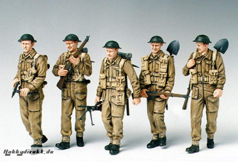 BRITISH INFANTRY ON PATROL Tamiya 35223