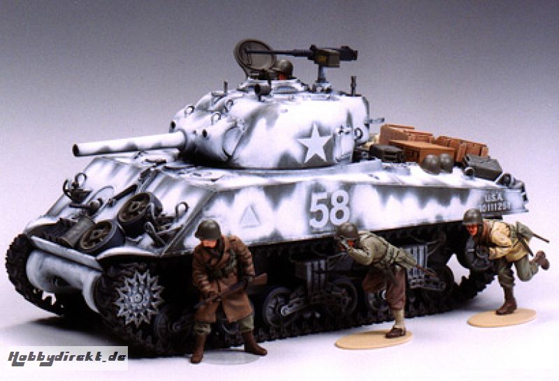 1:35 US Sherman M4A3 105mm Haub. (9) Tamiya 300035251