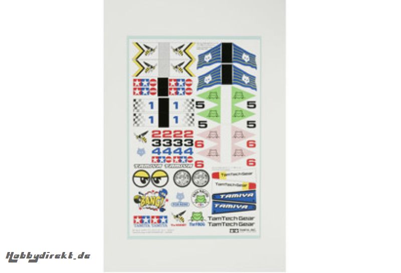 Aufkleber Satz TT-Gear Tamiya 40521