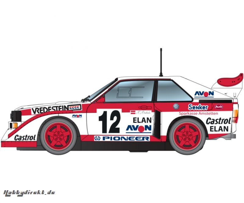 1:32 Audi Sport Quattro E2 #12 1990 Carson 3750 500003750