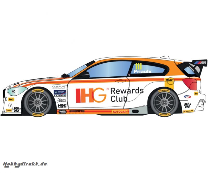 1:32 BMW 125 #111 BTCC 2015 Carson 3784 500003784