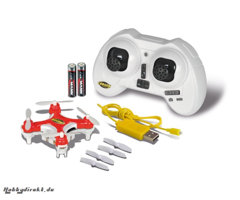 X4 Quadcopter Nano Spy rot 100% RTF Carson 507107 500507107