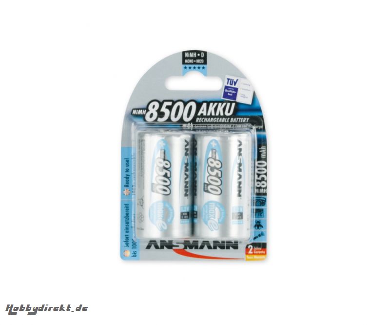 NiMH Mono/D 1,2V / 8.500 mAh (2) LSD Carson 609032 500609032