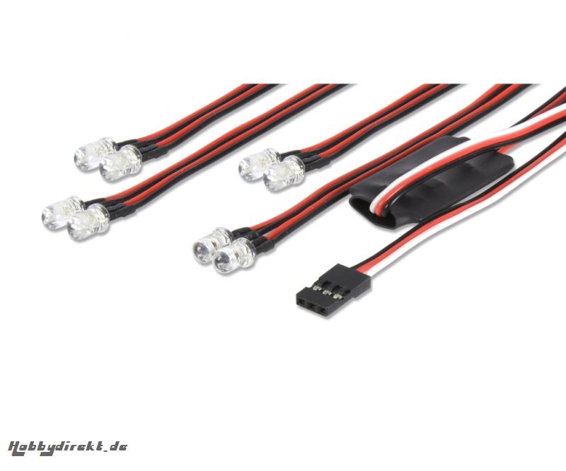 LED Licht-Set 4+4 über Radio Carson 906240 500906240