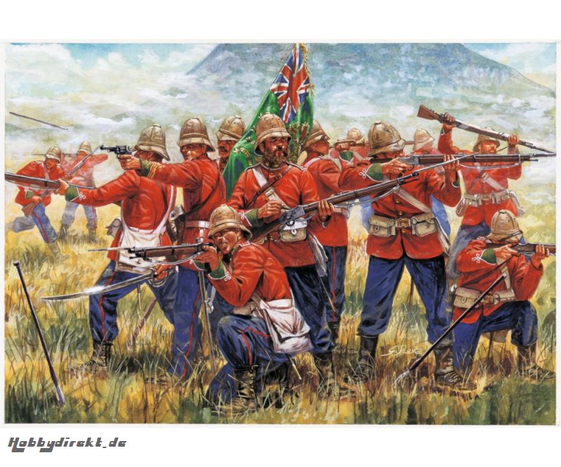 1:72 Zulu Wars - Britische Infanterie Carson 6050 510006050