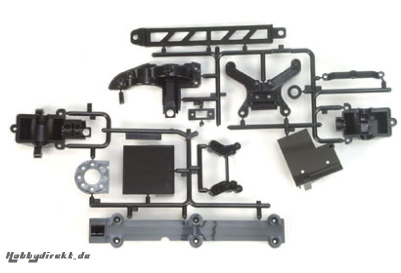 DF-02 A-Teile Dämpferbrücken/Getriebeab. Tamiya 300051075