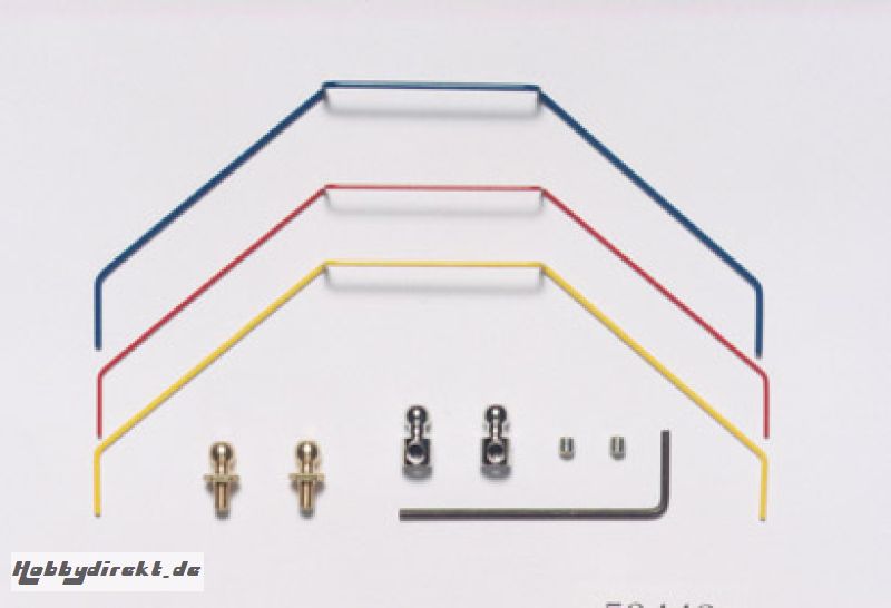 STABILISATOREN HINTEN TA04 Tamiya 53442